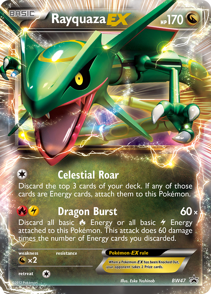 Rayquaza EX (BW47) [Black & White: Black Star Promos] | Total Play