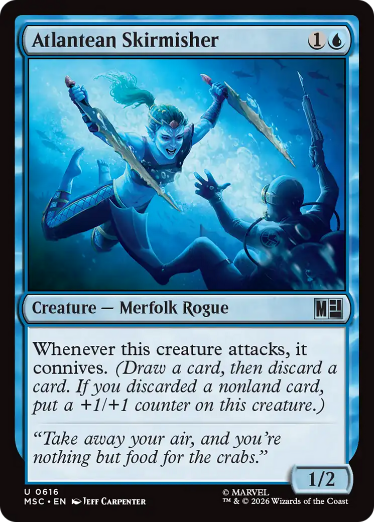 Atlantean Skirmisher [Marvel Super Heroes Commander] | Total Play