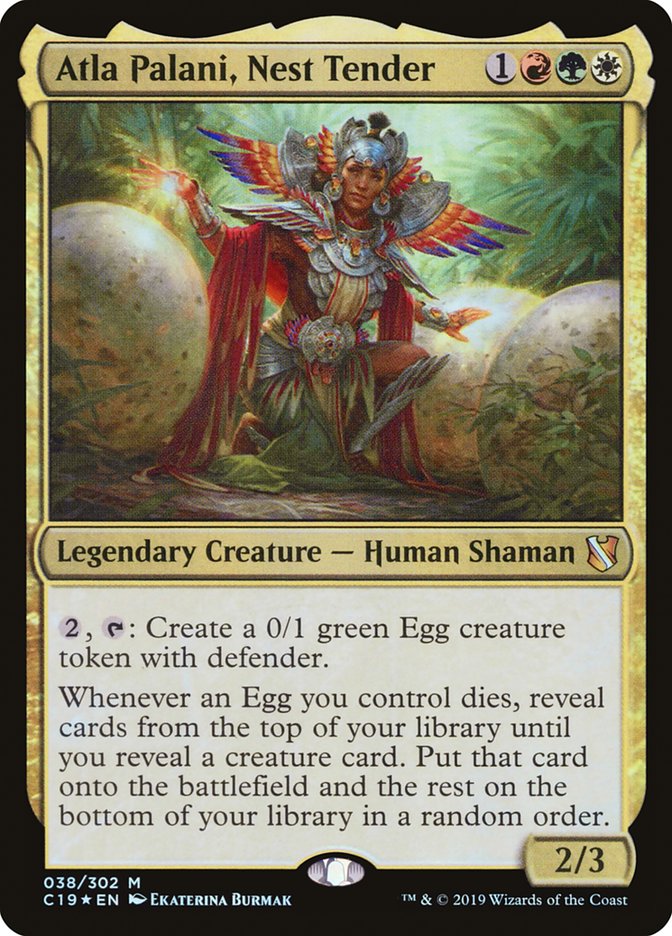 Atla Palani, Nest Tender [Commander 2019] | Total Play