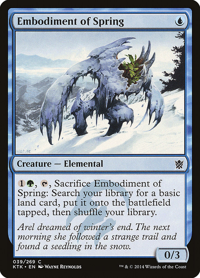 Embodiment of Spring [Khans of Tarkir] | Total Play