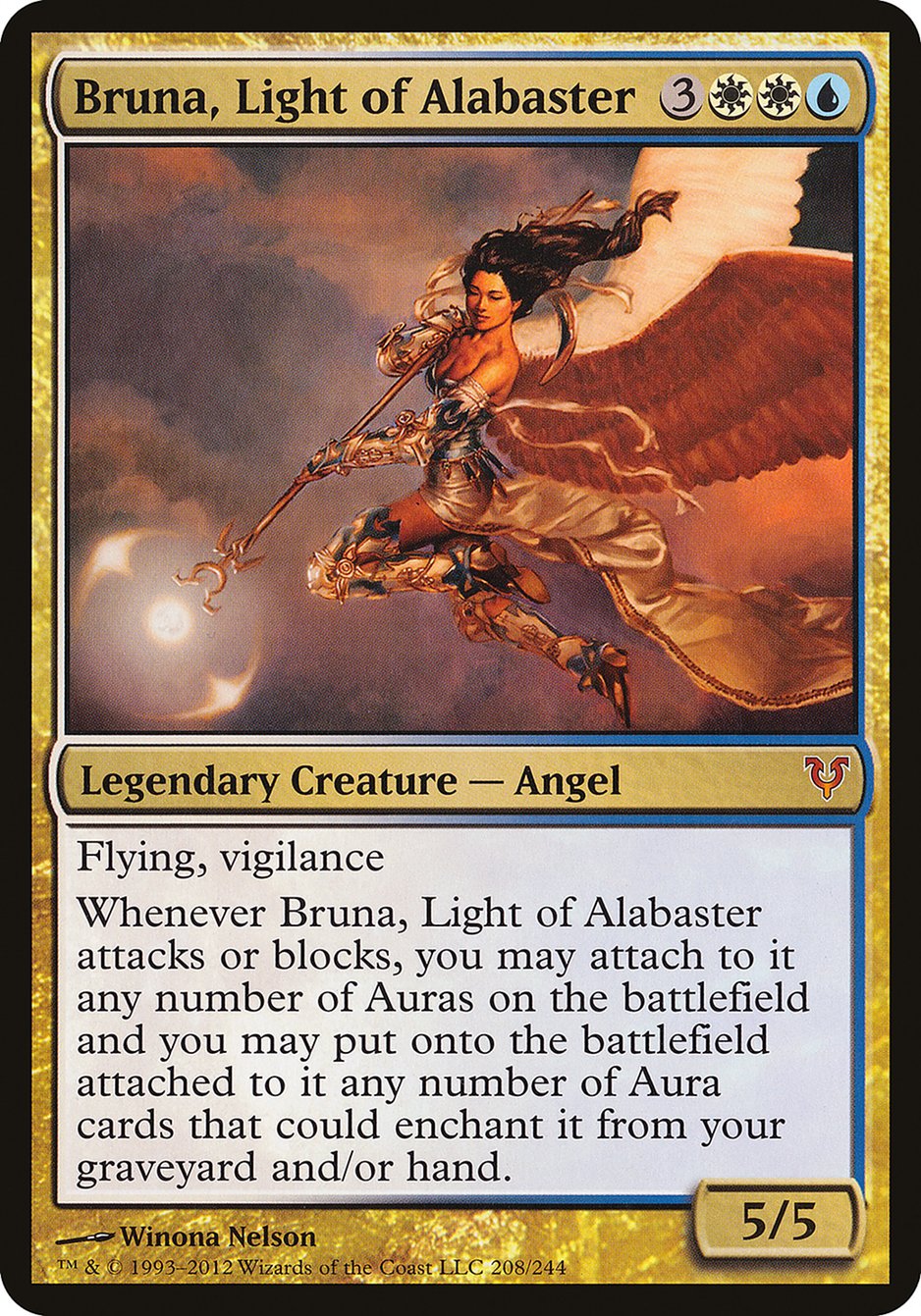 Bruna, Light of Alabaster (Oversized) [Open the Helvault] | Total Play