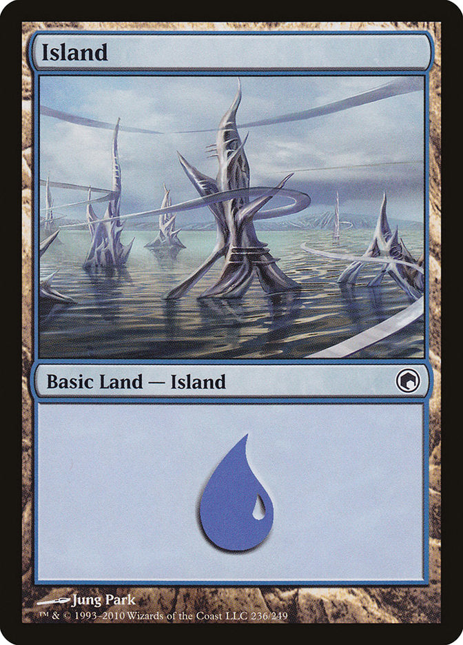 Island (236) [Scars of Mirrodin] | Total Play