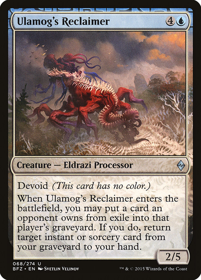 Ulamog's Reclaimer [Battle for Zendikar] | Total Play