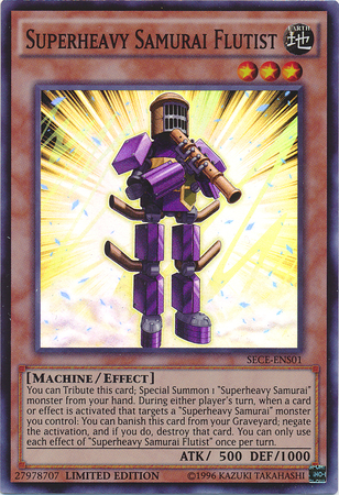 Superheavy Samurai Flutist [SECE-ENS01] Super Rare | Total Play