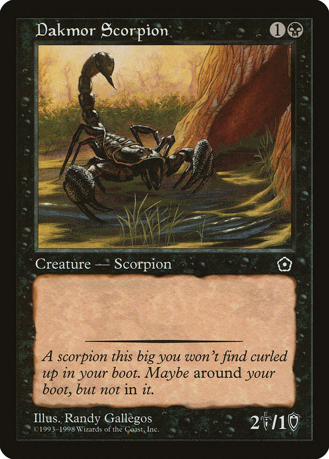 Dakmor Scorpion [Portal Second Age] | Total Play