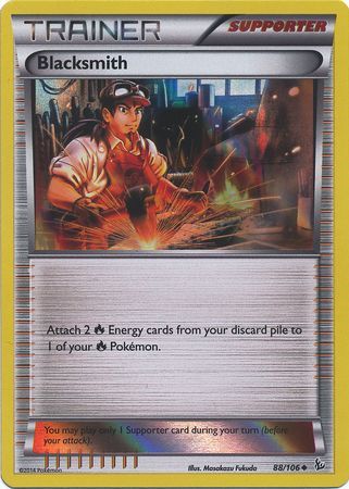 Blacksmith (88/106) (Sheen Holo Pyroar Collection Exclusive) [XY: Flashfire] | Total Play