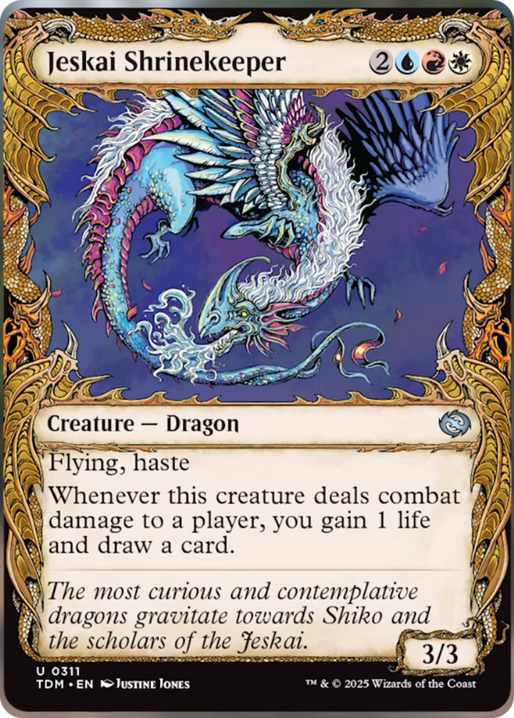 Jeskai Shrinekeeper (Showcase) [Tarkir: Dragonstorm] | Total Play