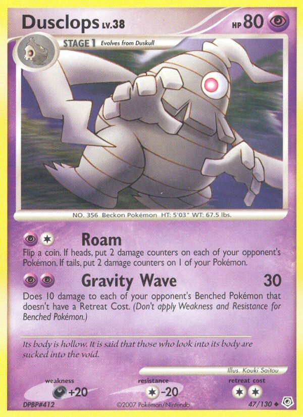 Dusclops (47/130) [Diamond & Pearl: Base Set] | Total Play