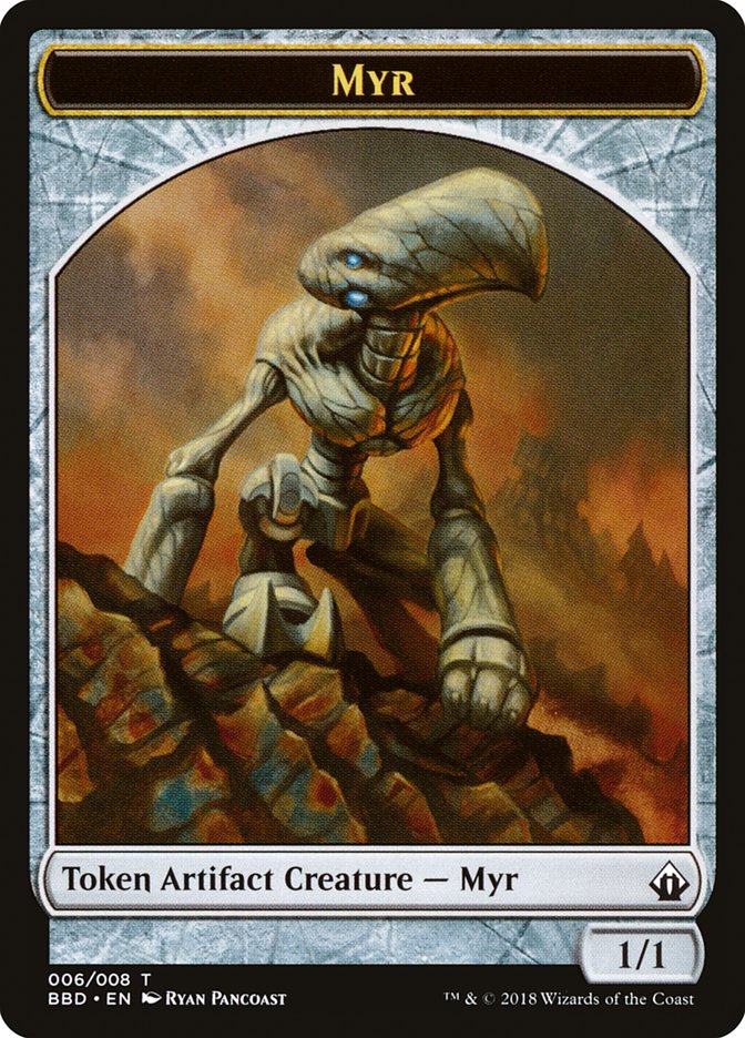 Myr Token [Battlebond Tokens] | Total Play