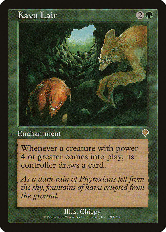 Kavu Lair [Invasion] | Total Play