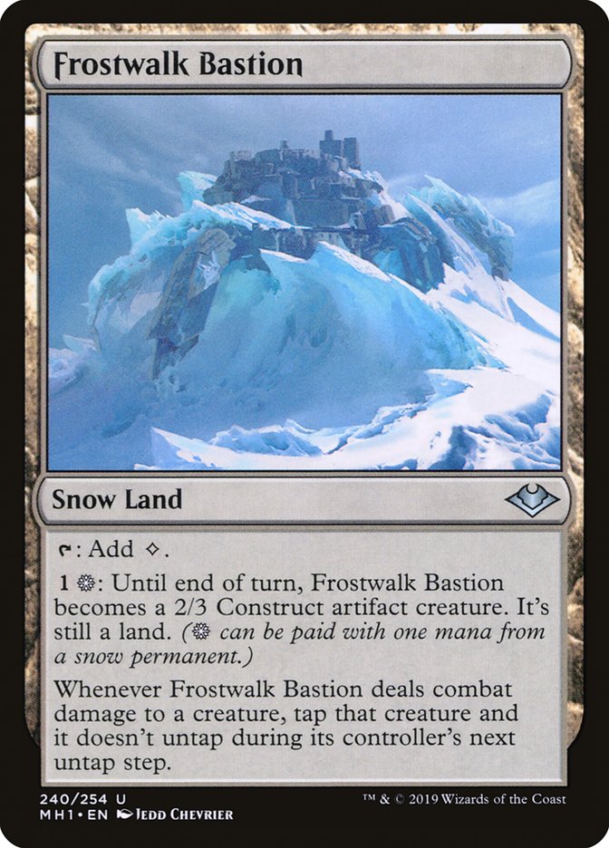 Frostwalk Bastion [Modern Horizons] | Total Play