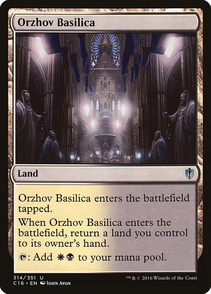 Orzhov Basilica [Commander 2016] | Total Play
