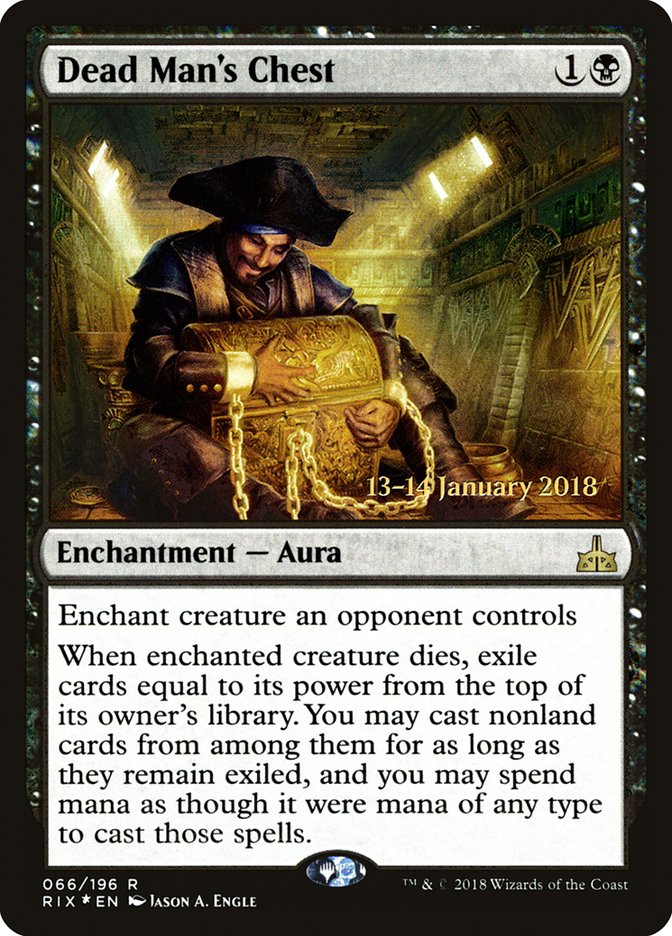 Dead Man's Chest [Rivals of Ixalan Prerelease Promos] | Total Play