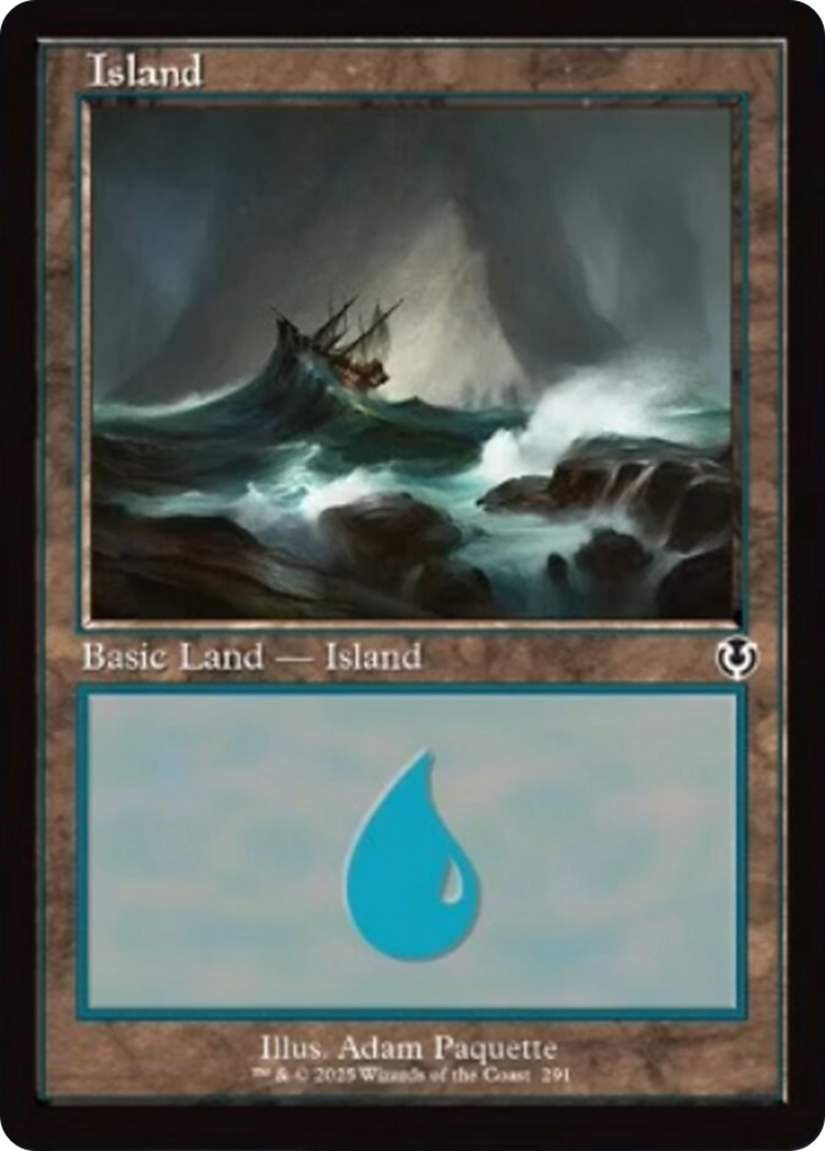 Island (291) (Retro Frame) [Innistrad Remastered] | Total Play