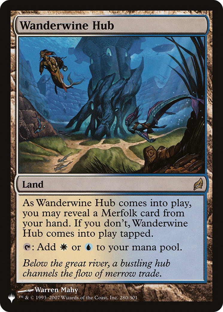 Wanderwine Hub (LRW) [The List] | Total Play