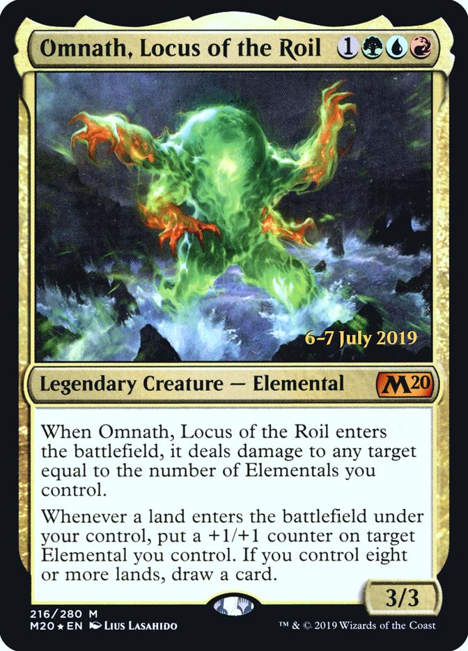 Omnath, Locus of the Roil [Core Set 2020 Prerelease Promos] | Total Play