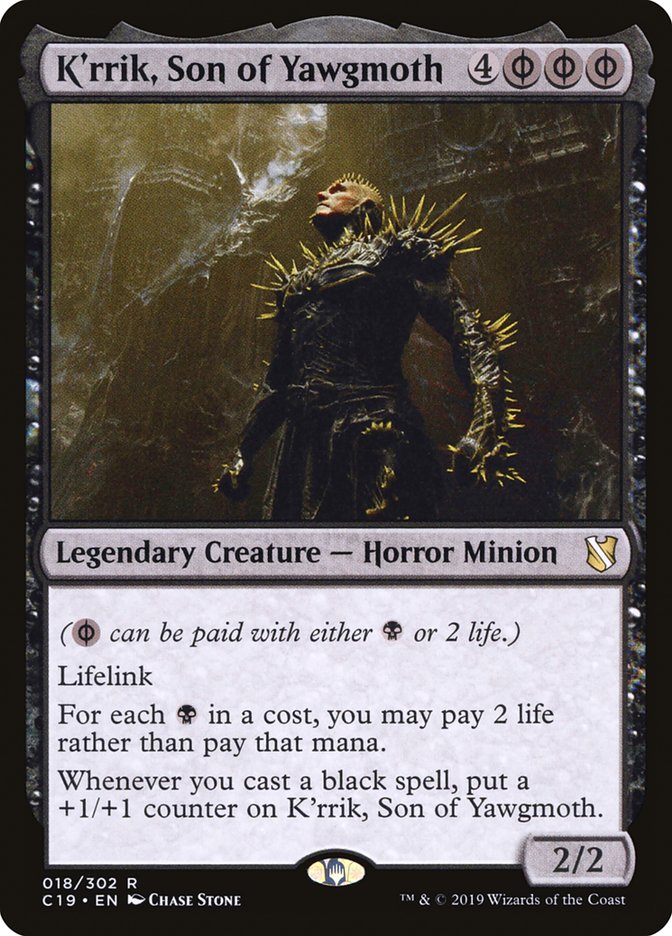 K'rrik, Son of Yawgmoth [Commander 2019] | Total Play