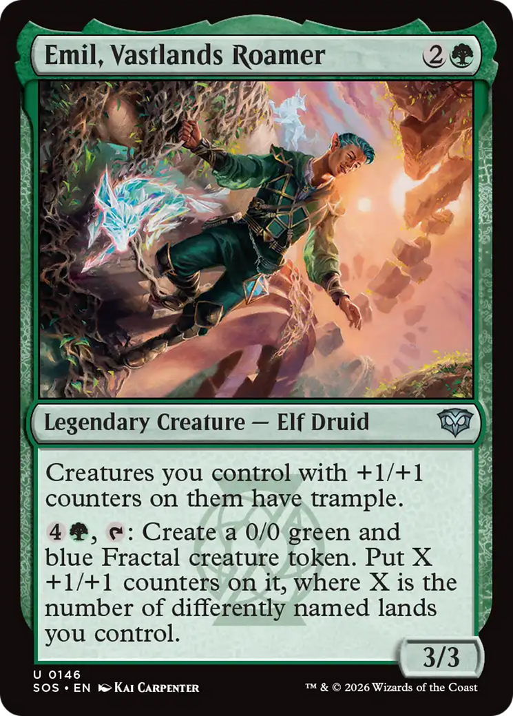 Emil, Vastlands Roamer [Secrets of Strixhaven] | Total Play