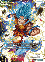 Super Saiyan God Son Goku // SSGSS Son Goku, Soul Striker Reborn (Gold Stamped) (P-211) [Promotion Cards] | Total Play