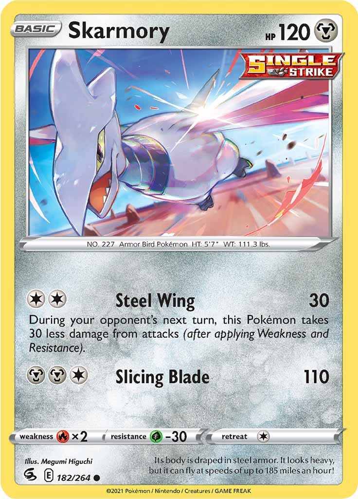 Skarmory (182/264) [Sword & Shield: Fusion Strike] | Total Play