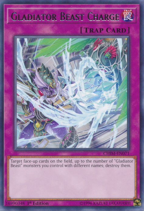 Gladiator Beast Charge [CHIM-EN071] Rare | Total Play