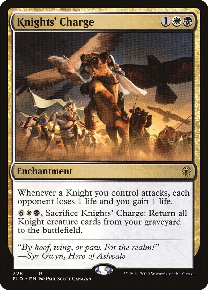 Knights' Charge [Throne of Eldraine] | Total Play