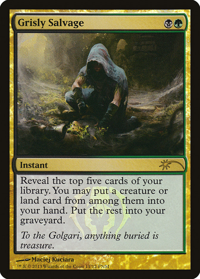 Grisly Salvage [Friday Night Magic 2013] | Total Play
