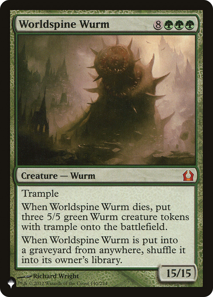 Worldspine Wurm [The List] | Total Play