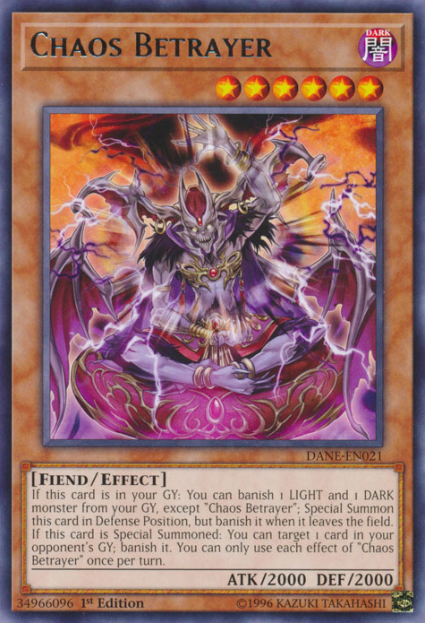 Chaos Betrayer [DANE-EN021] Rare | Total Play