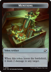 Robot // Munitions Double-Sided Token [Edge of Eternities Tokens] | Total Play