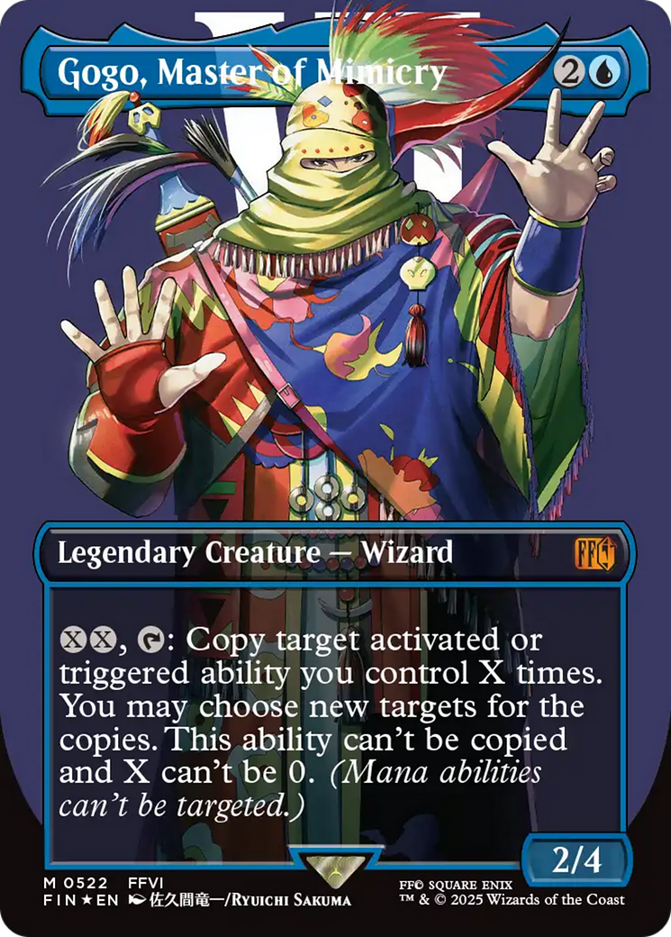 Gogo, Master of Mimicry (Borderless) (Surge Foil) [FINAL FANTASY] | Total Play