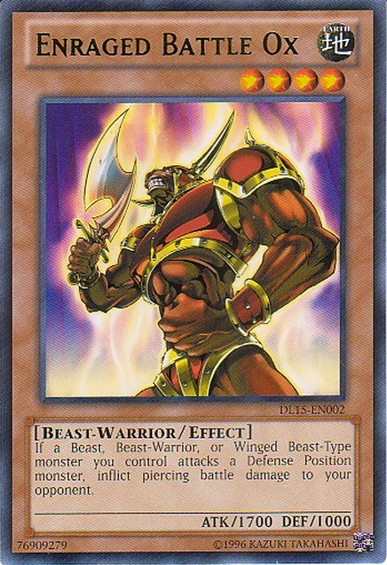 Enraged Battle Ox (Green) [DL15-EN002] Rare | Total Play