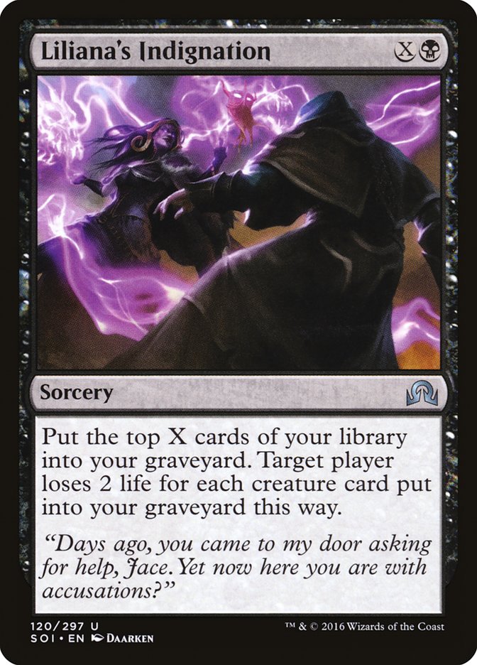 Liliana's Indignation [Shadows over Innistrad] | Total Play