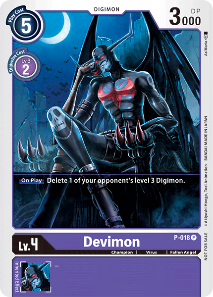Devimon [P-018] [Promotional Cards] | Total Play