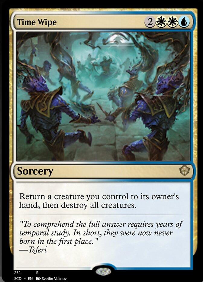Time Wipe [Starter Commander Decks] | Total Play
