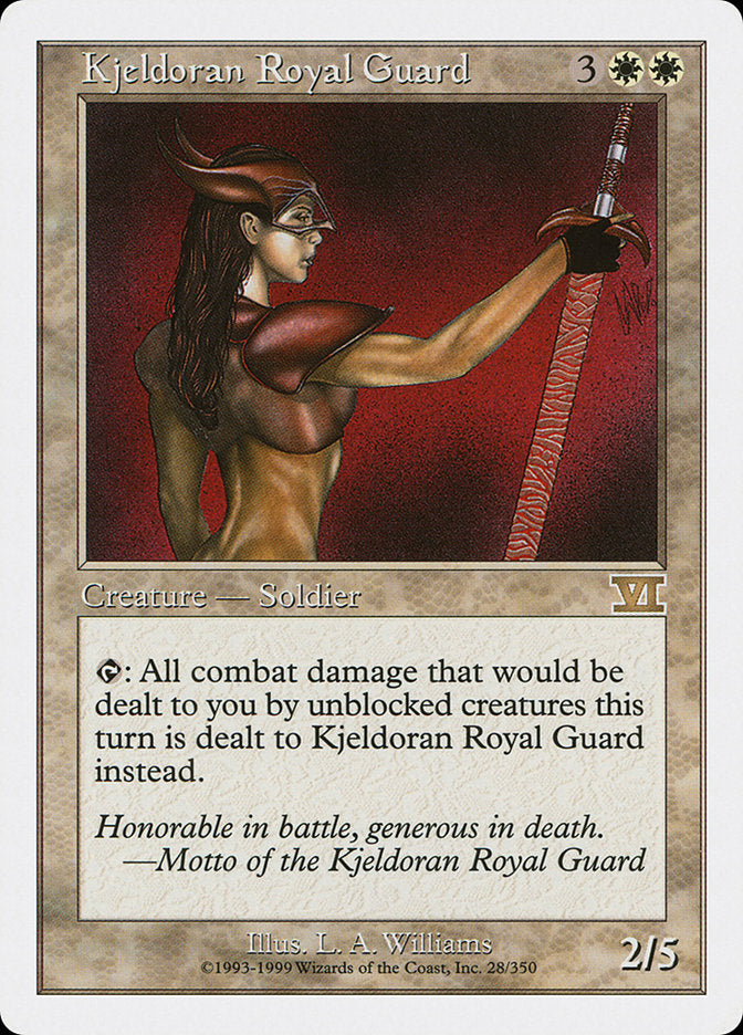 Kjeldoran Royal Guard [Classic Sixth Edition] | Total Play