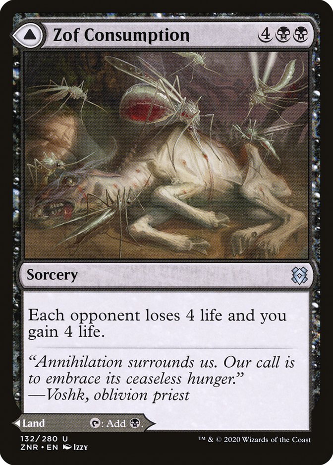 Zof Consumption // Zof Bloodbog [Zendikar Rising] | Total Play
