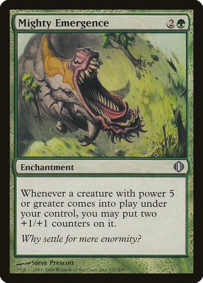 Mighty Emergence [Shards of Alara] | Total Play