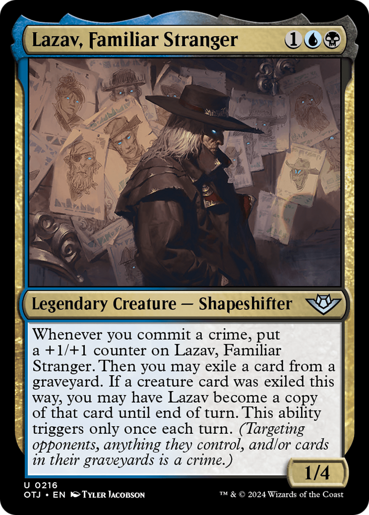 Lazav, Familiar Stranger [Outlaws of Thunder Junction] | Total Play