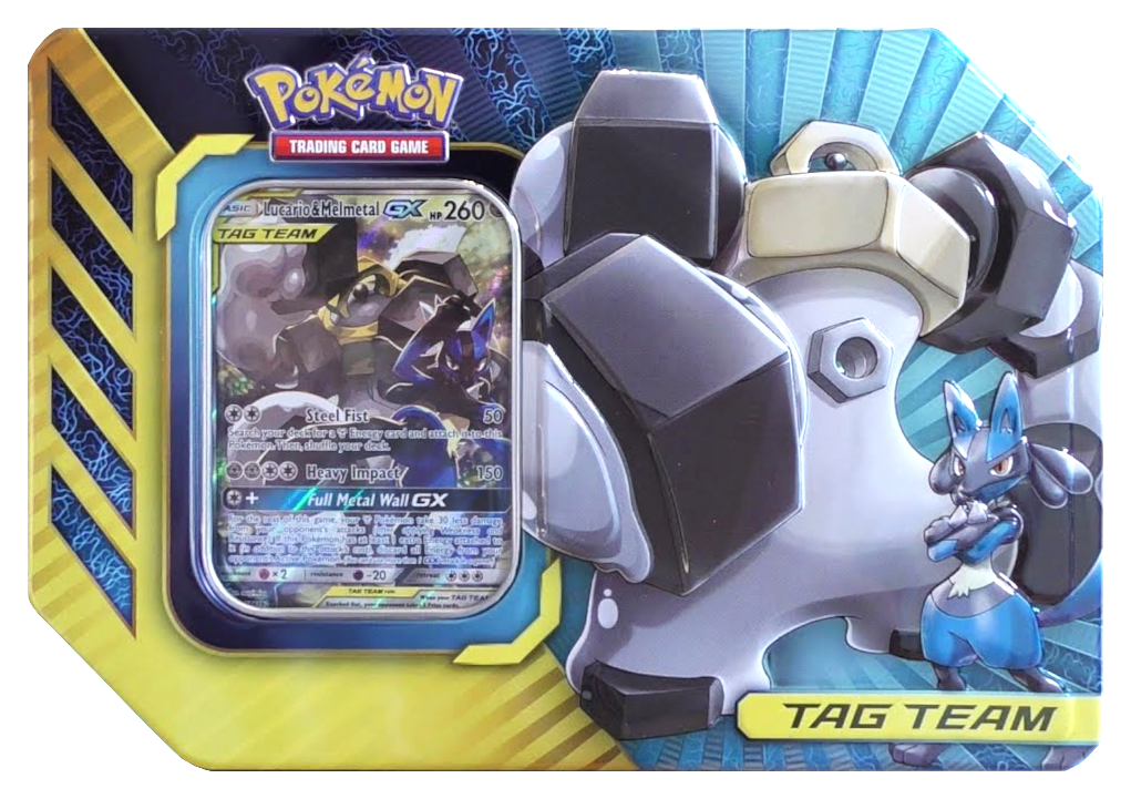 Power Partnership Tin (Lucario & Melmetal GX) | Total Play