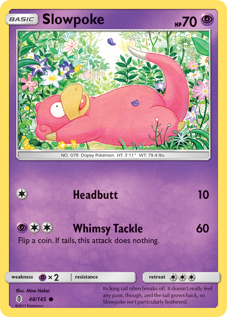 Slowpoke (48/145) [Sun & Moon: Guardians Rising] | Total Play