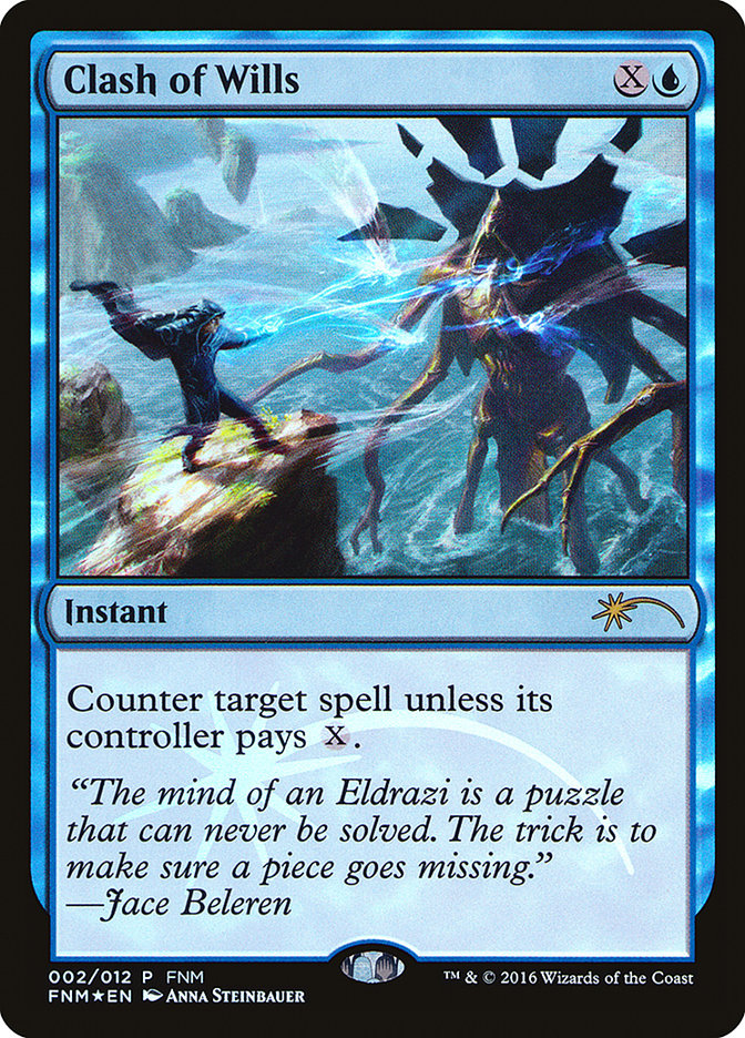 Clash of Wills [Friday Night Magic 2016] | Total Play