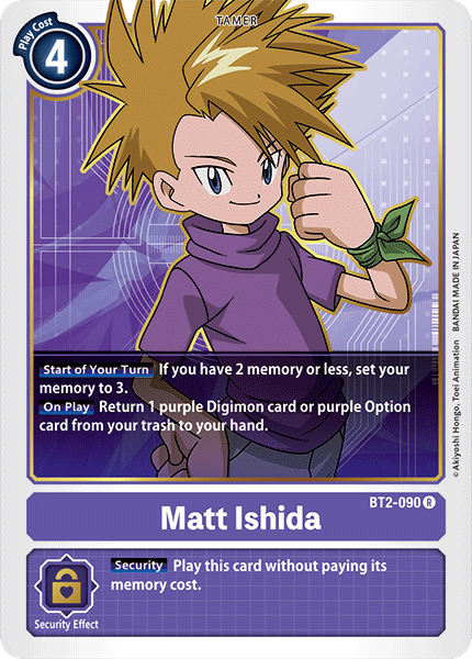 Matt Ishida [BT2-090] [Release Special Booster Ver.1.0] | Total Play