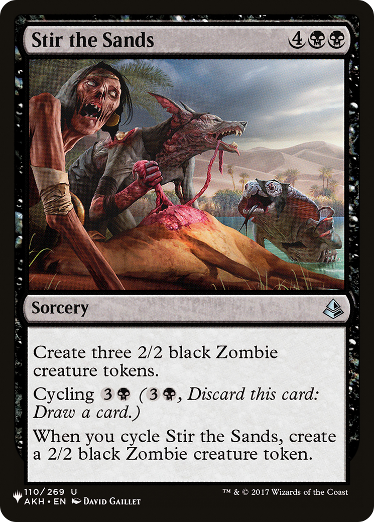 Stir the Sands [The List Reprints] | Total Play