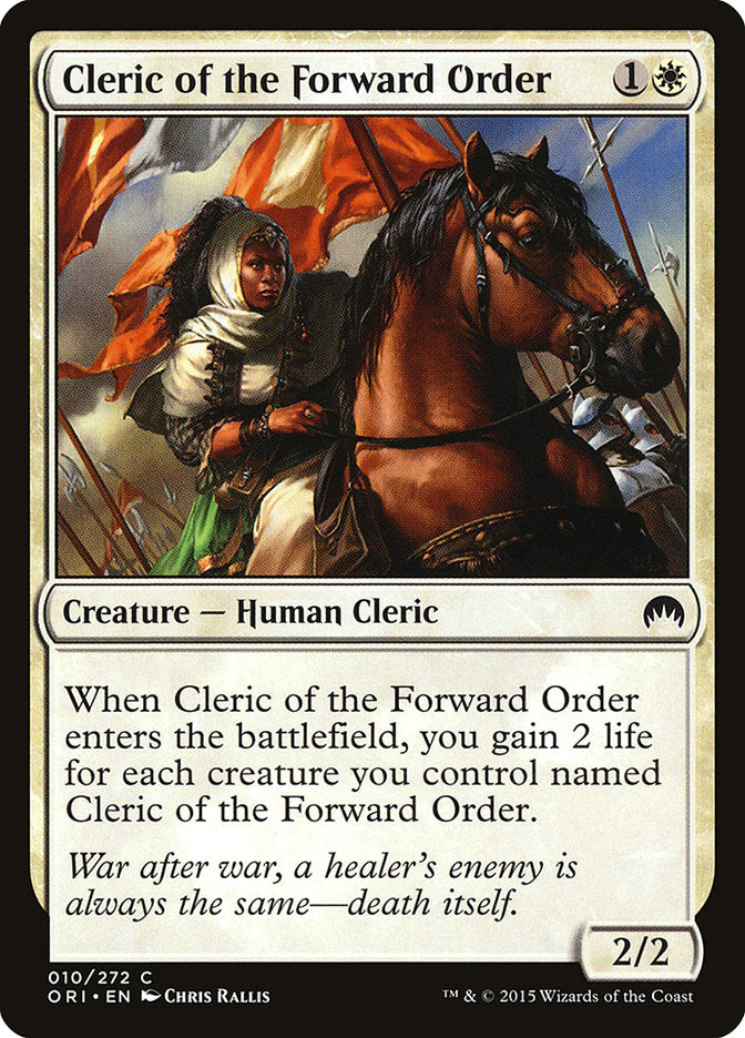 Cleric of the Forward Order [Magic Origins] | Total Play