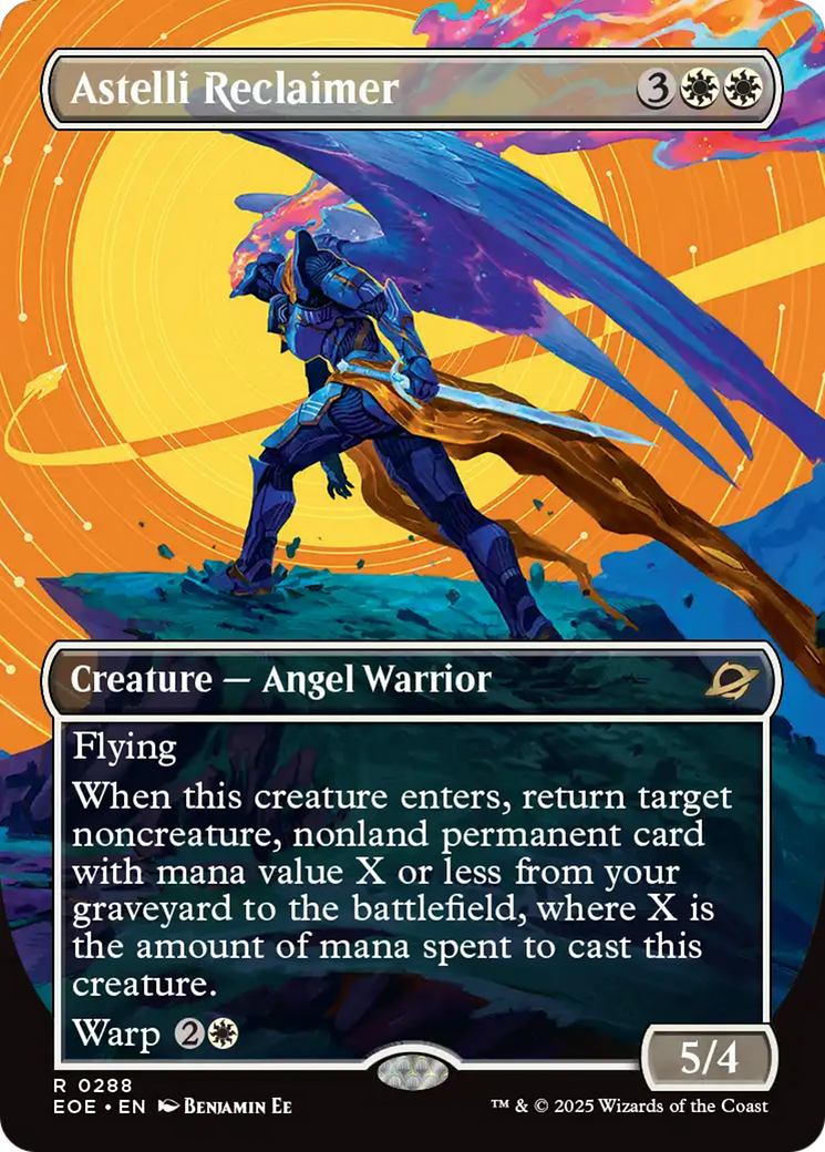Astelli Reclaimer (Borderless) [Edge of Eternities] | Total Play