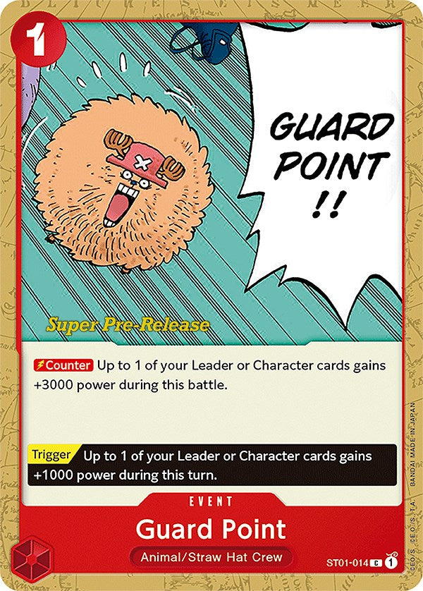 Guard Point [Super Pre-Release Starter Deck: Straw Hat Crew] | Total Play