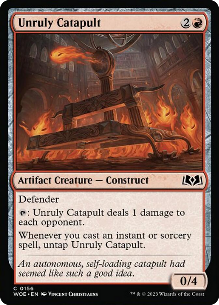 Unruly Catapult [Wilds of Eldraine] | Total Play