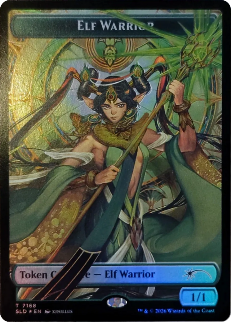 Elf Warrior Token (7168) [Secret Lair Drop Series] | Total Play