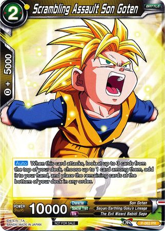 Scrambling Assault Son Goten (P-062) [Promotion Cards] | Total Play